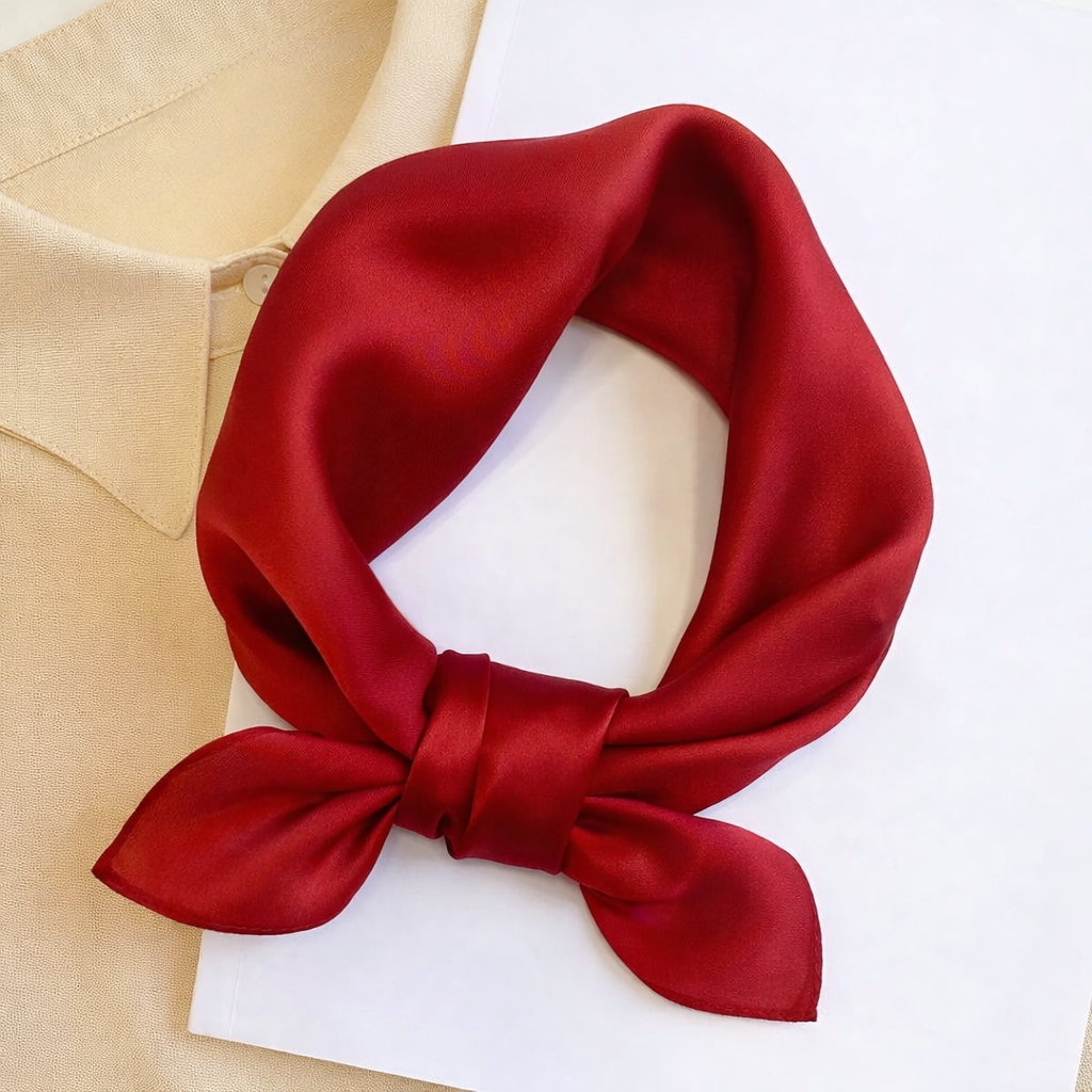 Foulard en soie de mûrier