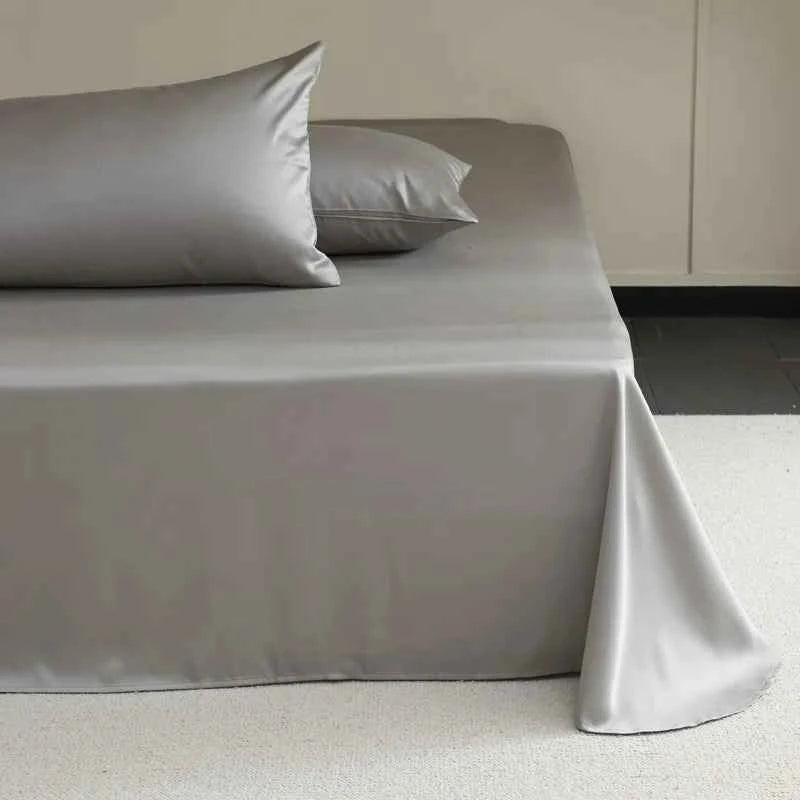 Drap plat en soie de mûrier