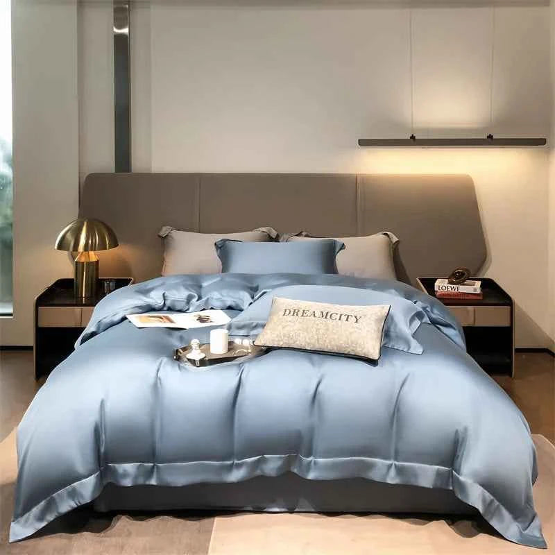 Housse de couette en soie de mûrier