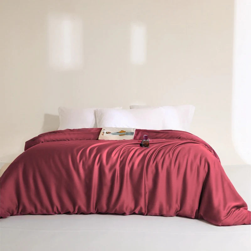 Housse de couette en soie de mûrier