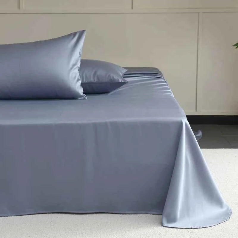 Drap plat en soie de mûrier