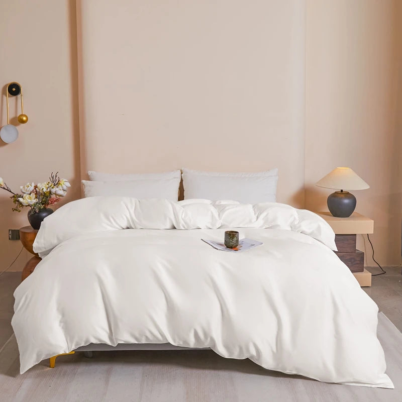 Housse de couette en soie de mûrier
