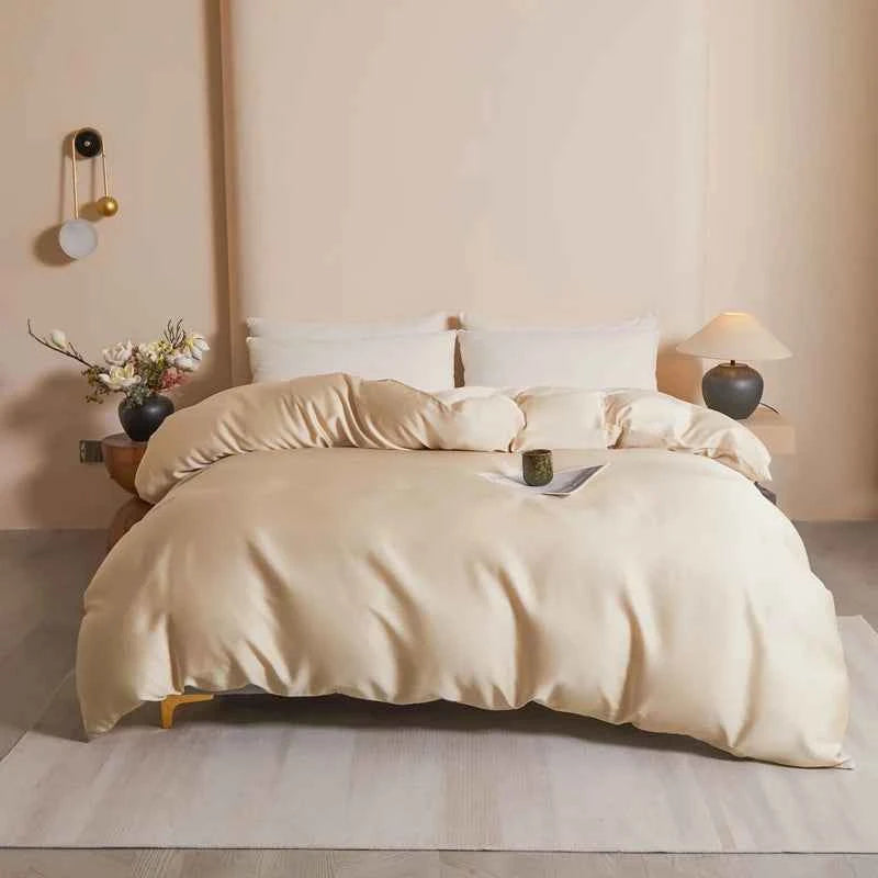 Housse de couette en soie de mûrier