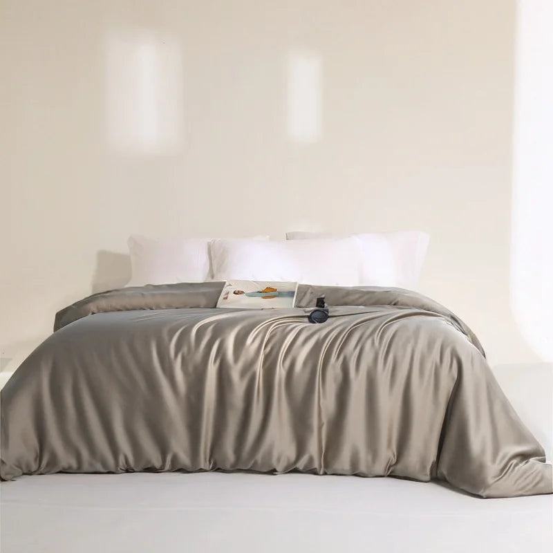 Housse de couette en soie de mûrier