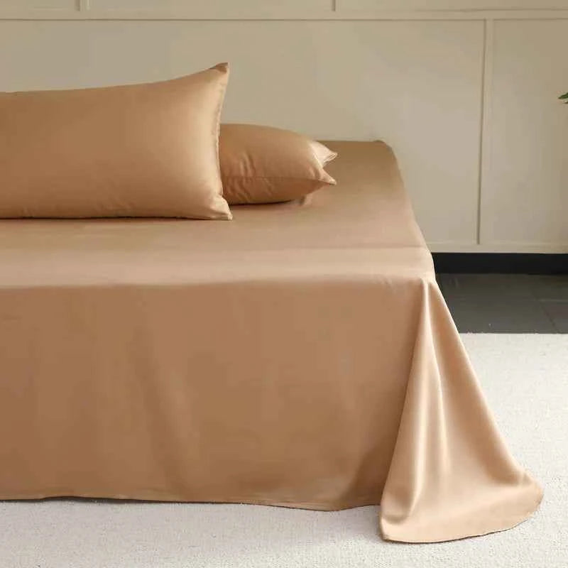 Drap plat en soie de mûrier