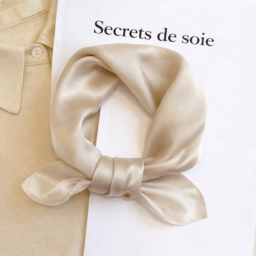 Foulard en soie de mûrier