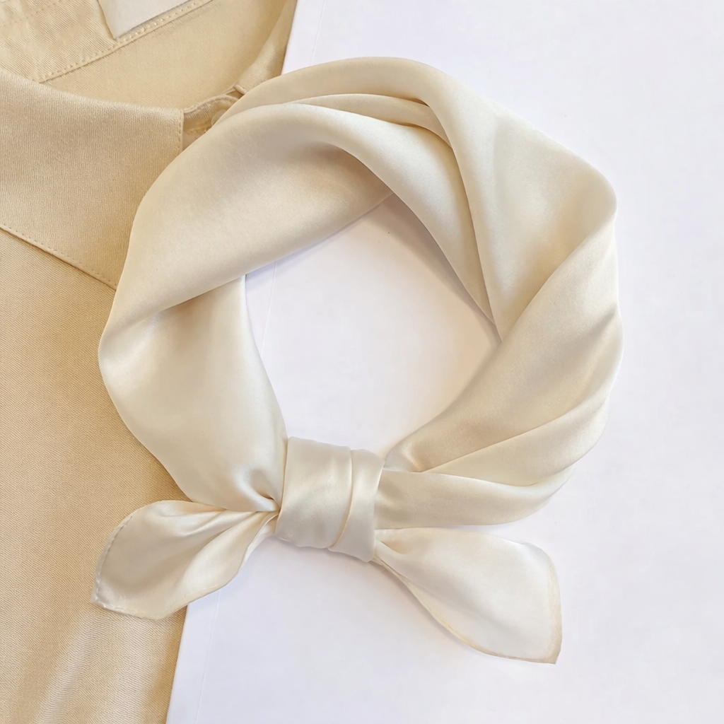 Foulard en soie de mûrier