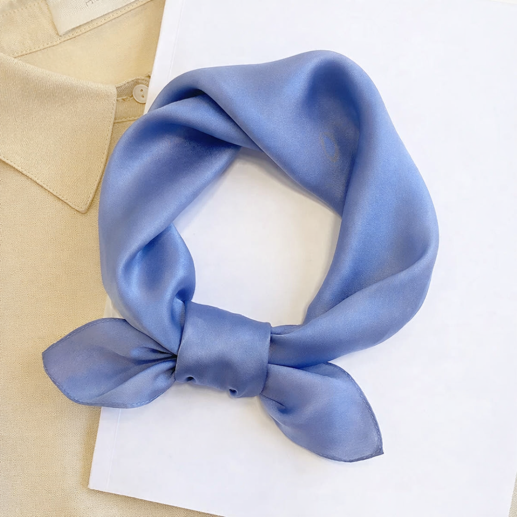 Foulard en soie de mûrier