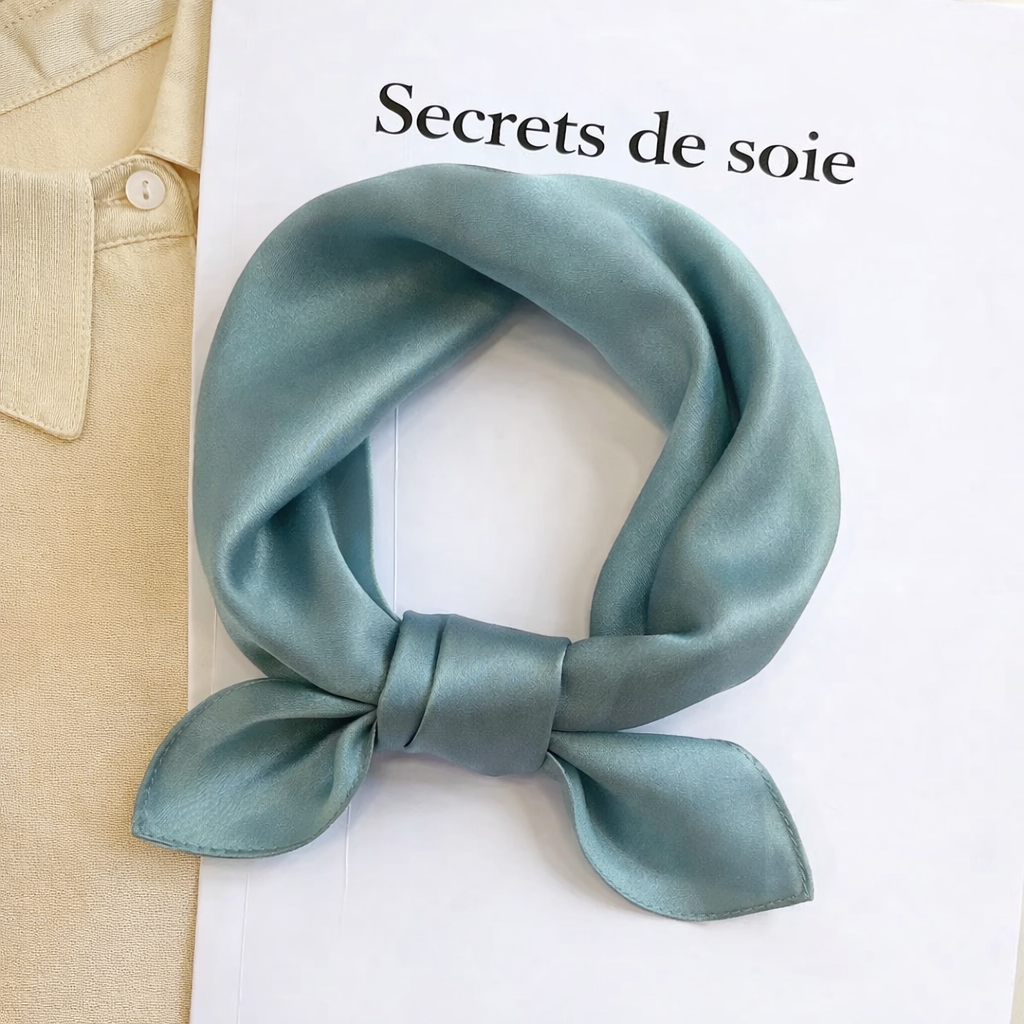 Foulard en soie de mûrier