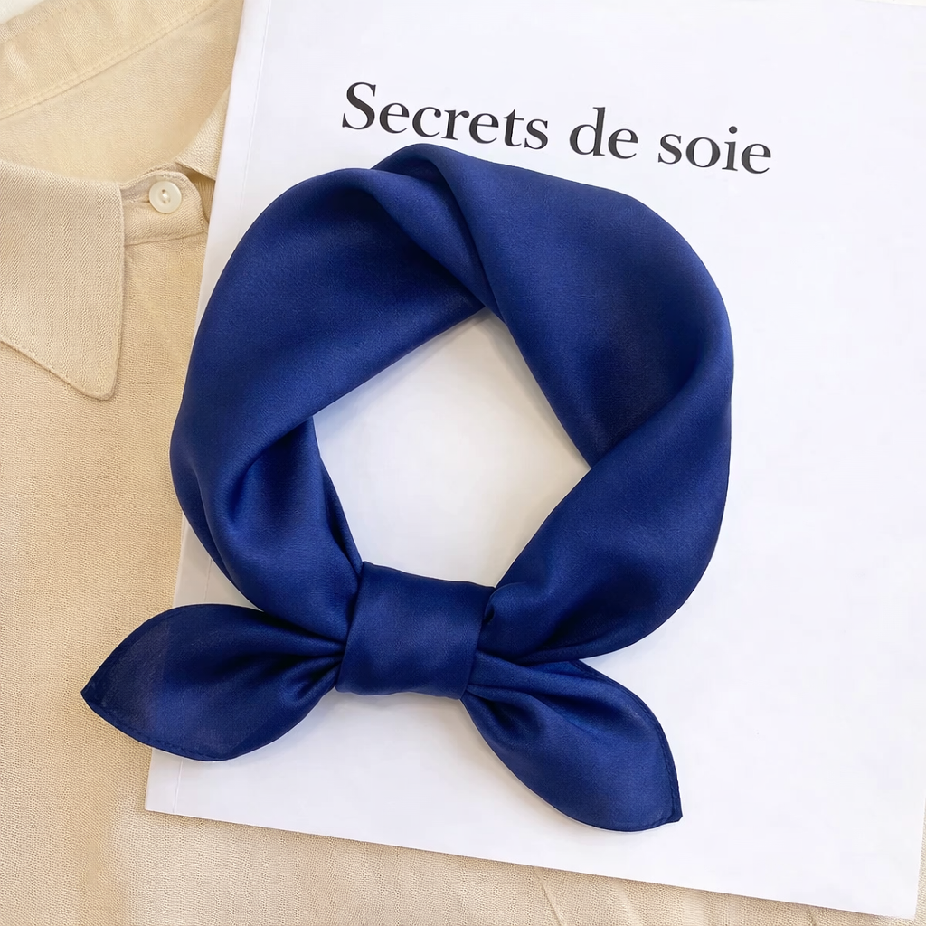 Foulard en soie de mûrier