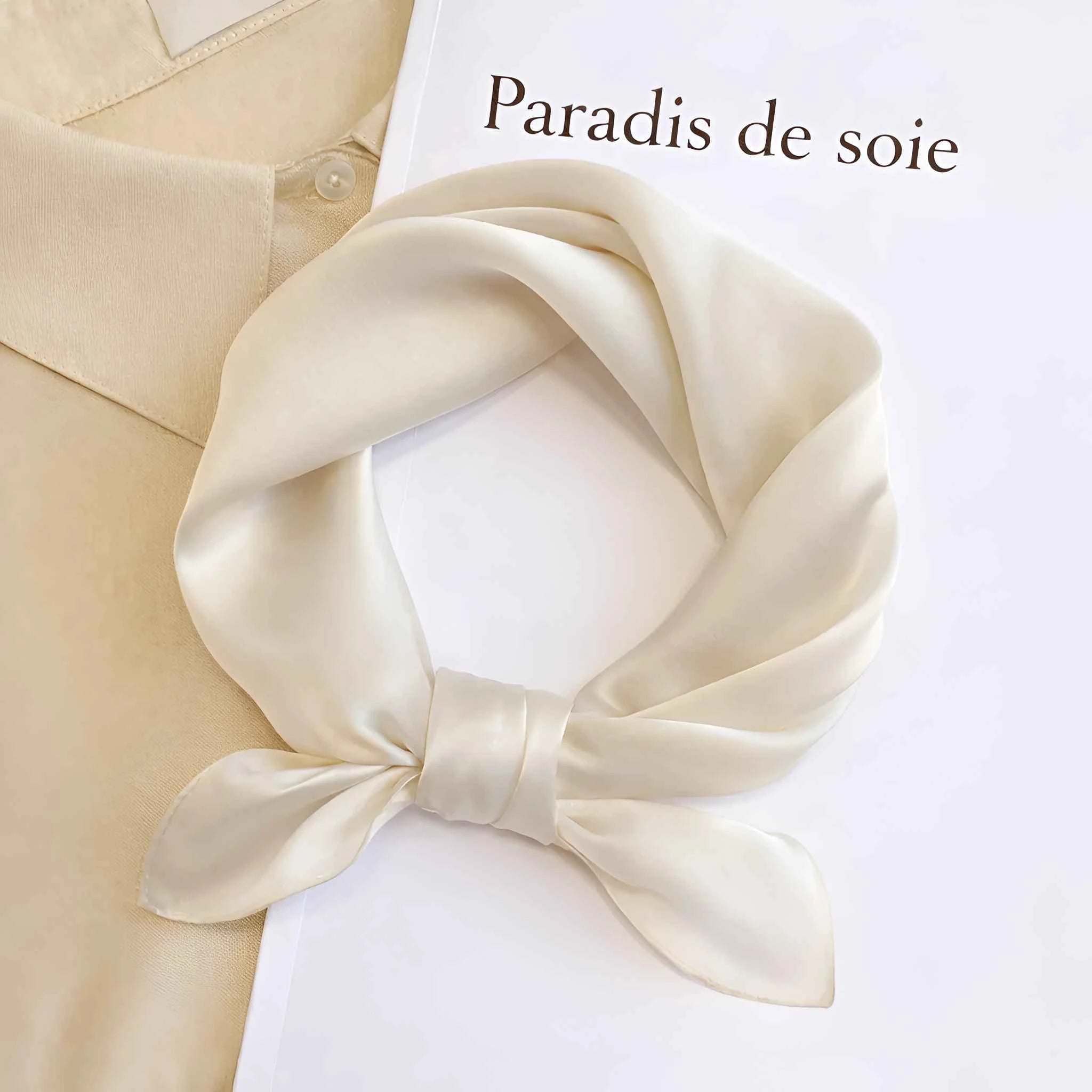 Foulard en soie de mûrier