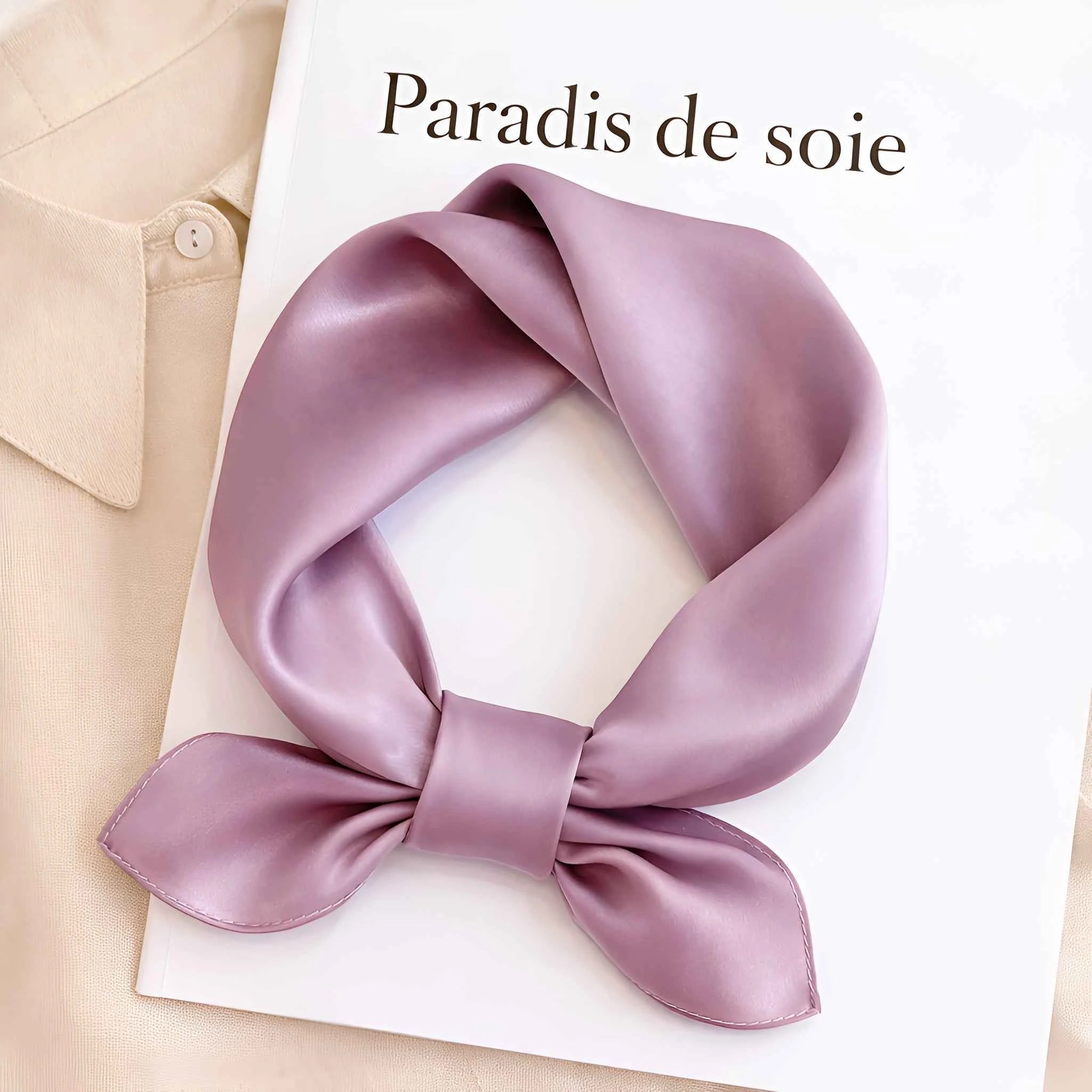 Foulard en soie de mûrier