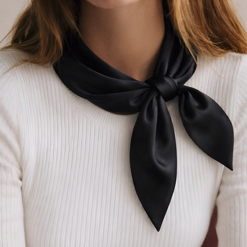 Foulard en soie de mûrier