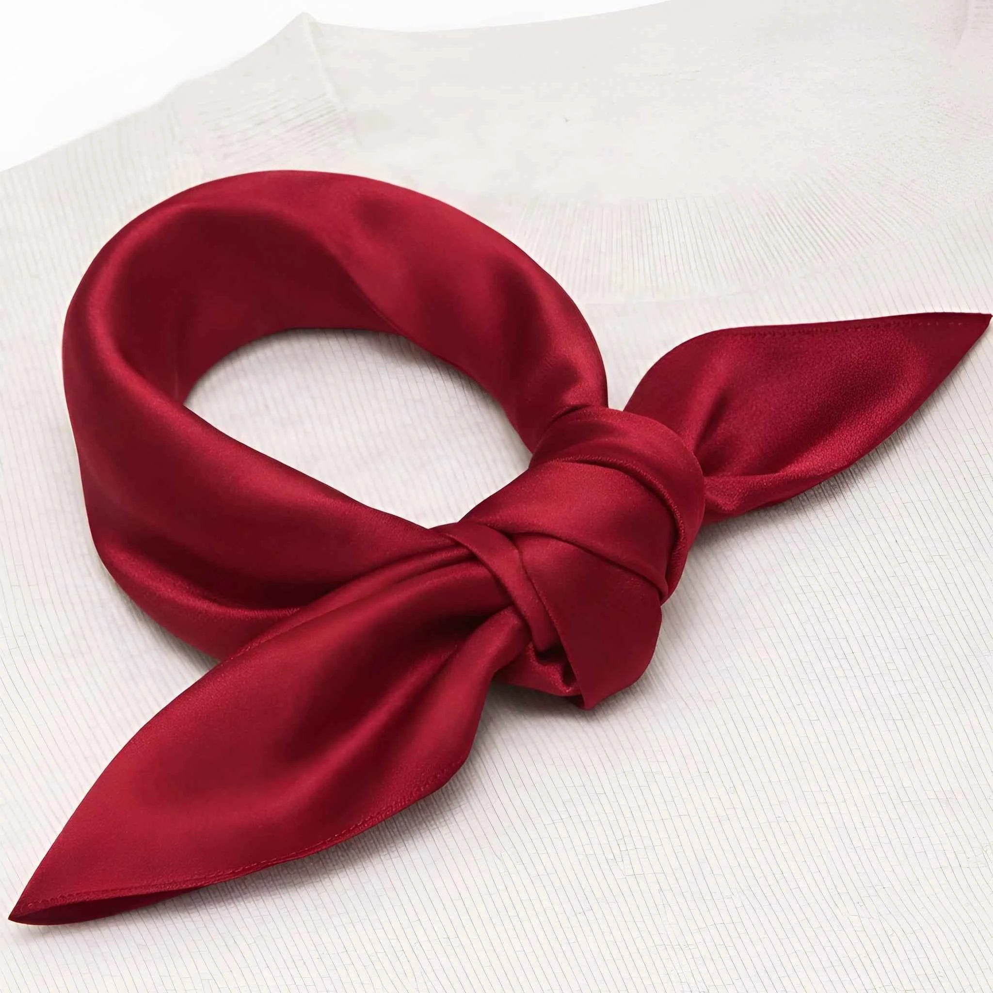 Foulard en soie de mûrier