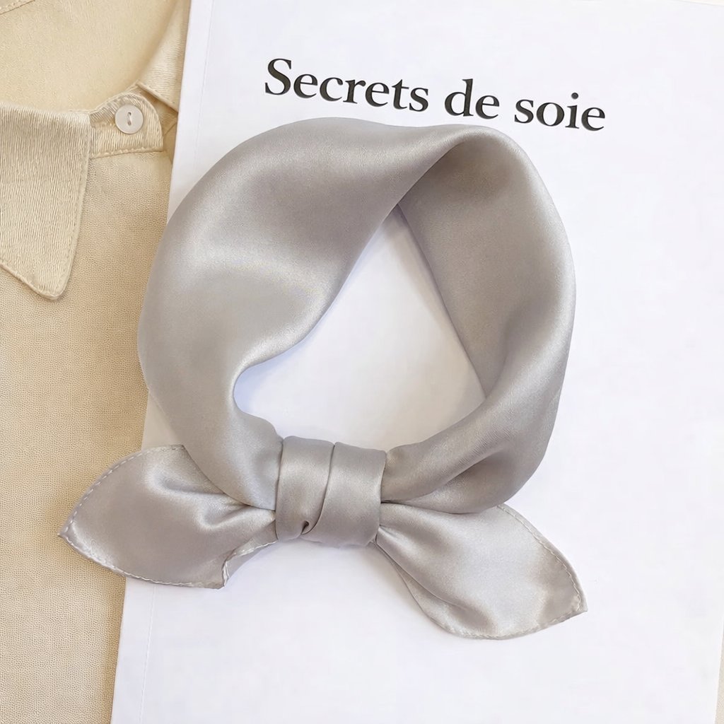Foulard en soie de mûrier