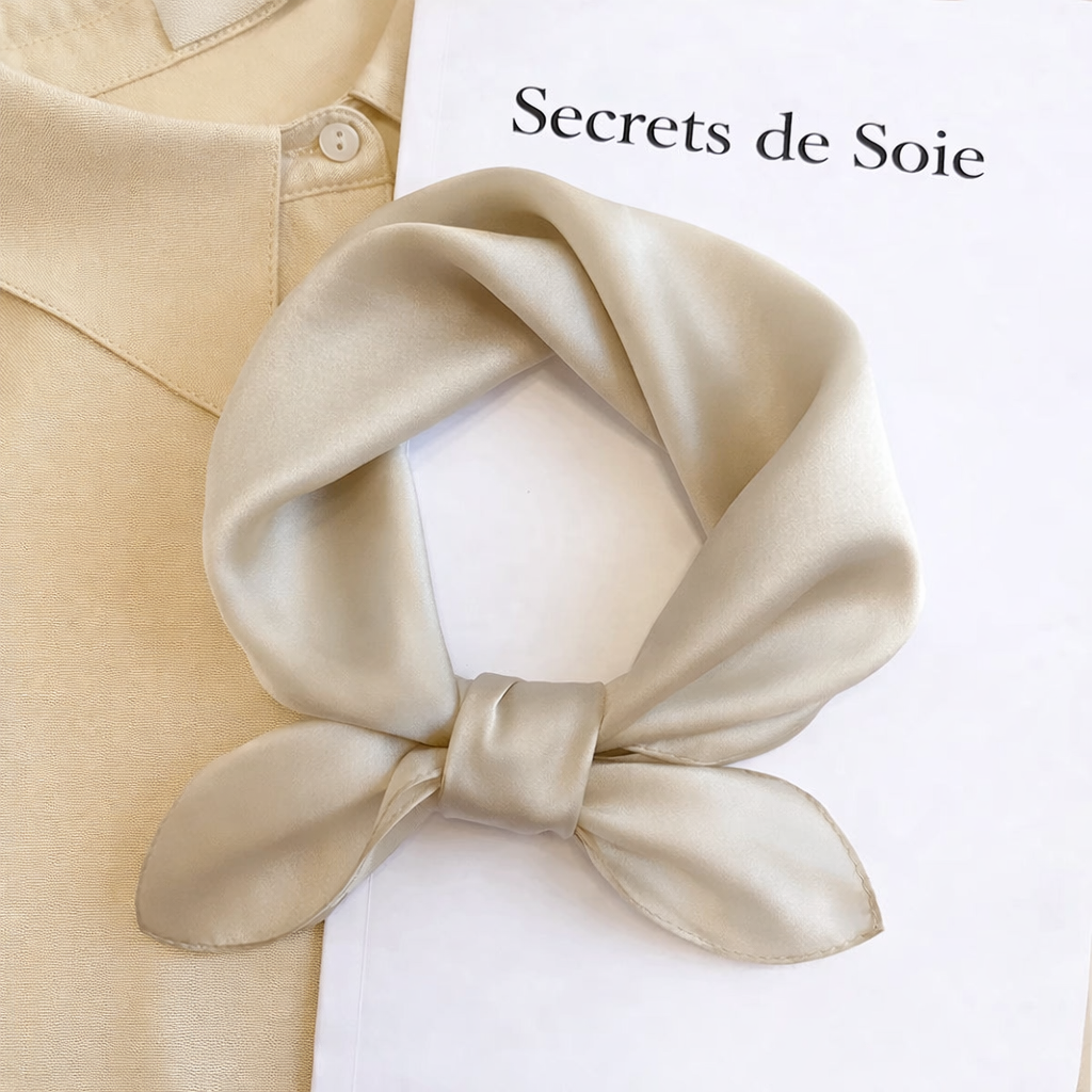 Foulard en soie de mûrier