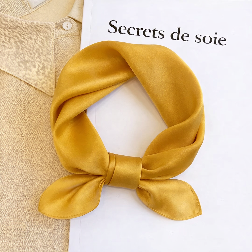 Foulard en soie de mûrier