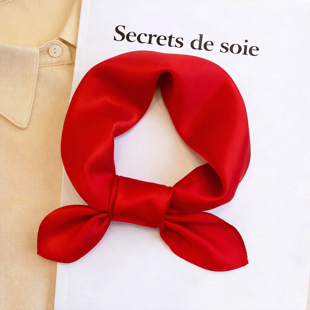 Foulard en soie de mûrier