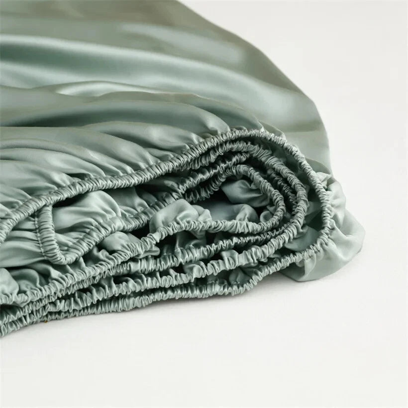 Drap housse en soie de mûrier