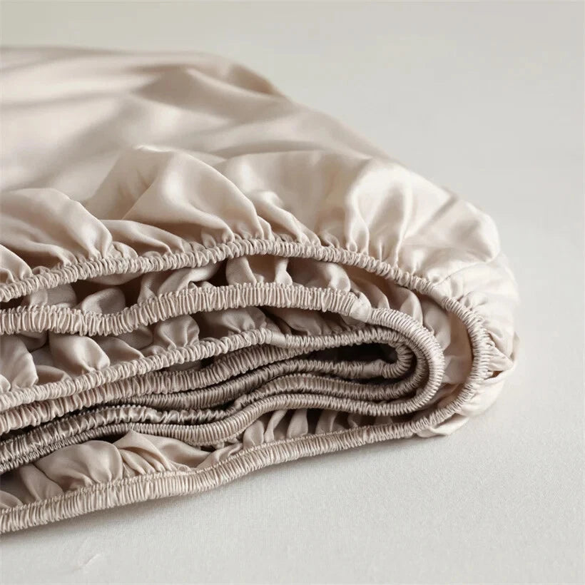 Drap housse en soie de mûrier