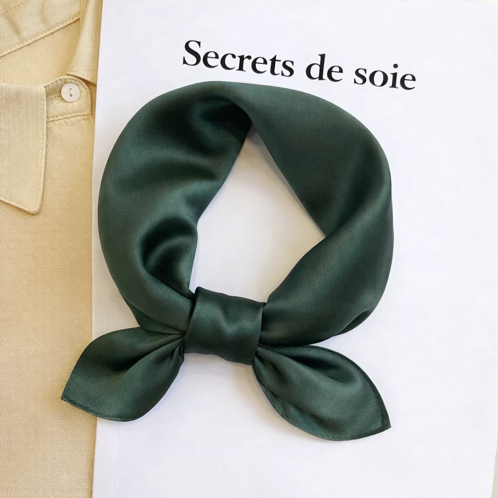 Foulard en soie de mûrier