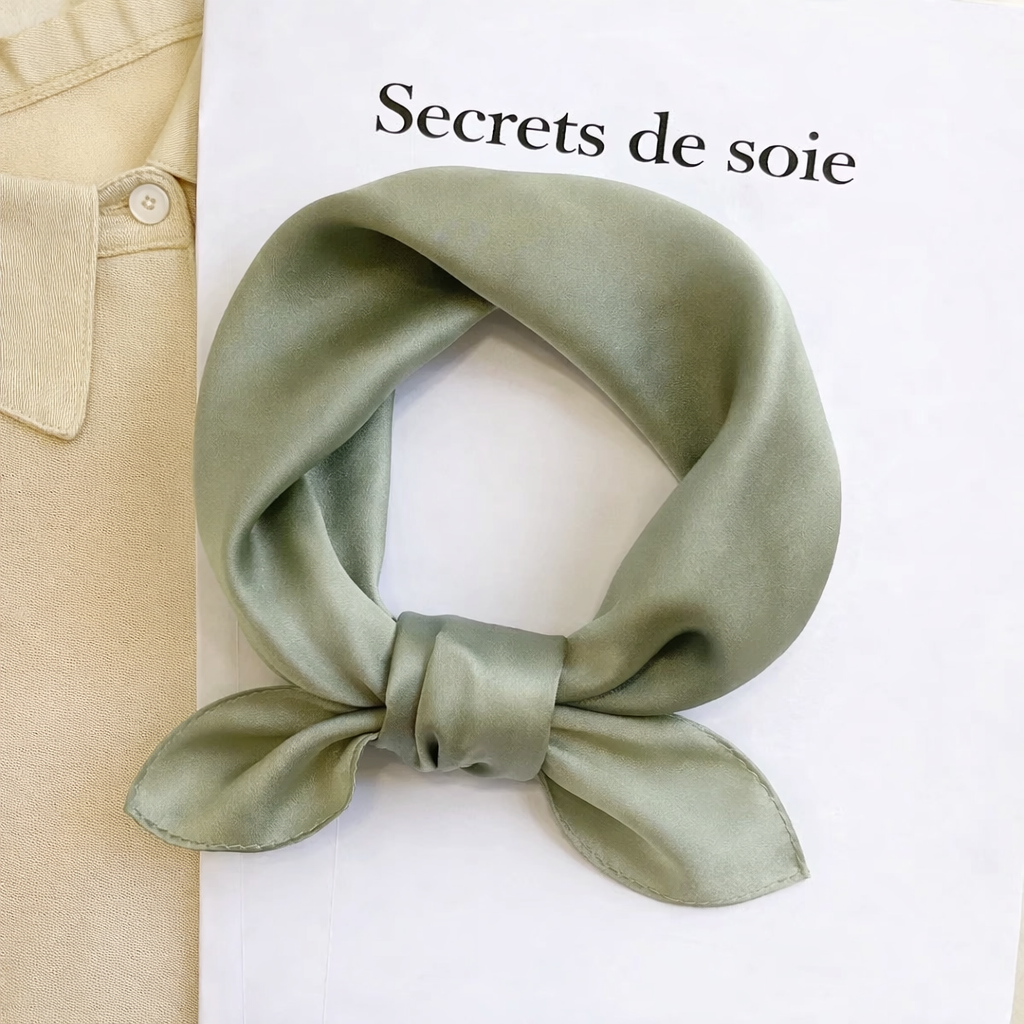 Foulard en soie de mûrier